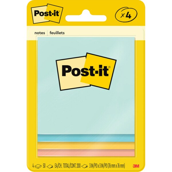 Post-It® Pastel 3Pk